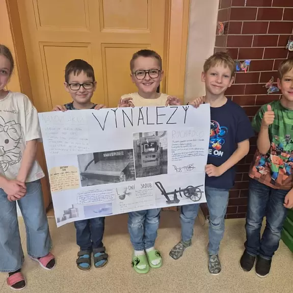 Vynálezy (foto žáků 4.C)