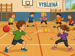 Městské kolo ve vybíjené 4. a 5. tříd