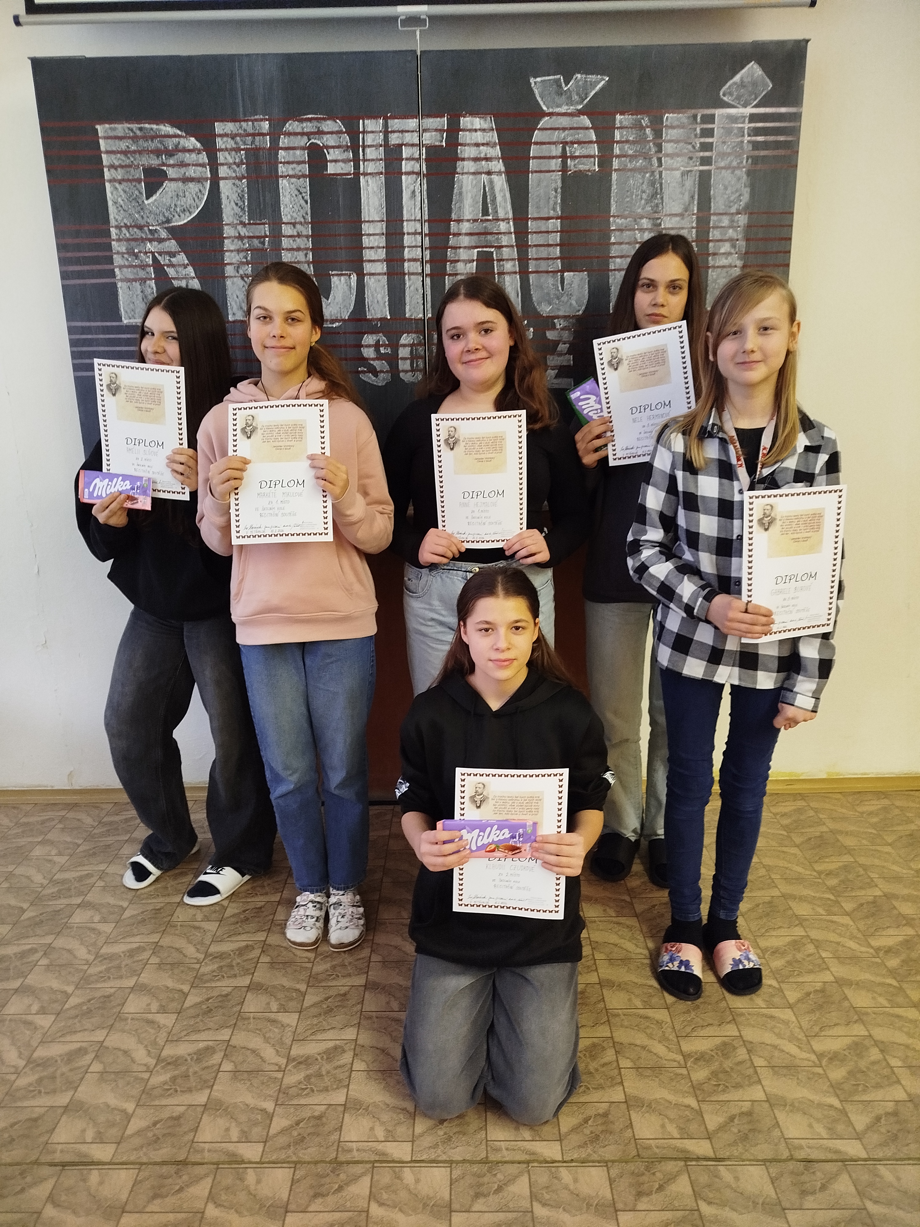 &Uacute;častn&iacute;ci recitačn&iacute; soutěže