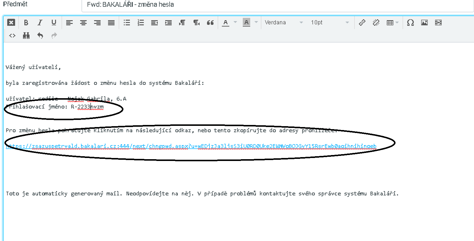 Email EŽK